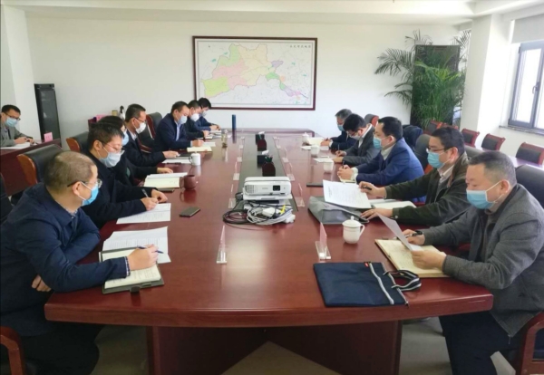 农业村落部工程建设服务中心到公司座谈互换