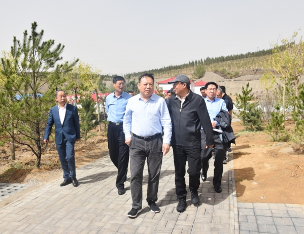 水利部海河水利委员会一级巡视员户作亮一行调研J9集团生态补水工作