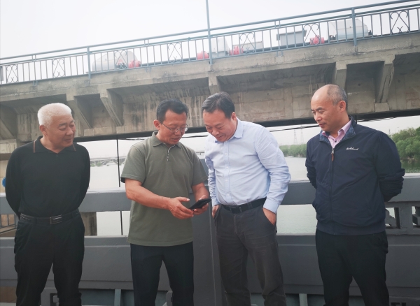 水利部海河水利委员会一级巡视员户作亮一行调研J9集团生态补水工作