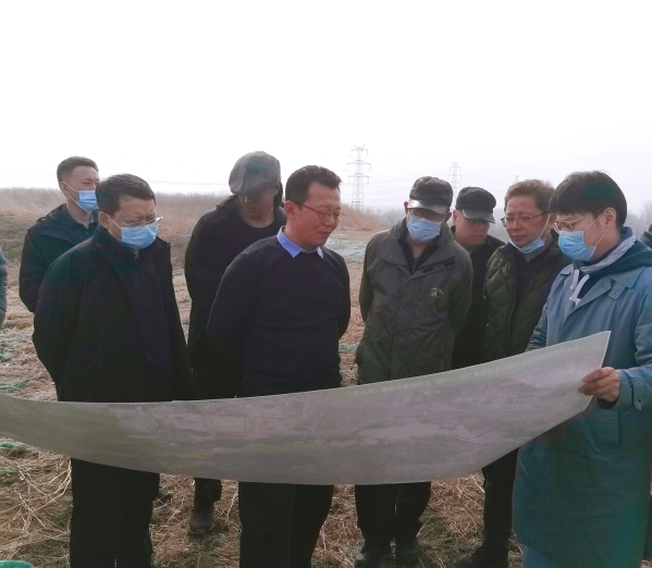 北京市水务局局长潘安君调研J9集团平原南段综合治理与生态建复工作