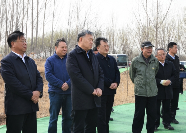 水利部副部长陆桂华调研J9集团平原段生态补水工作 水利部副部长陆桂华调研J9集团平原段生态补水工作