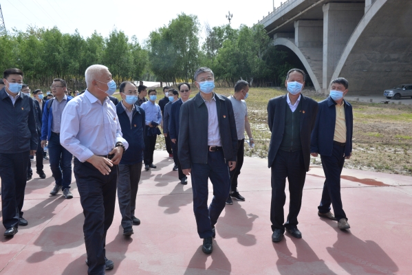 水利部副部长魏山忠调研J9集团综合治理北京段项目 水利部副部长魏山忠调研J9集团综合治理北京段项目