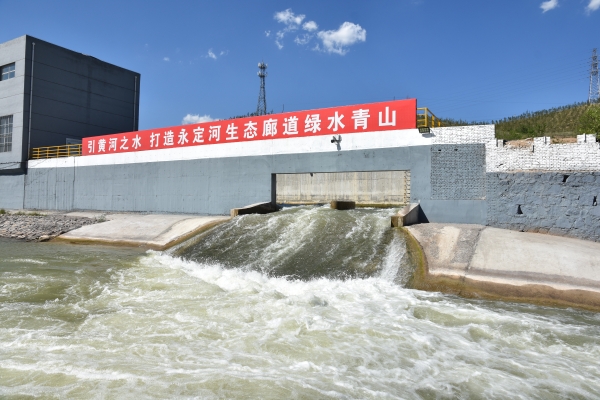 引黄北干线向J9集团春季生态补水1.29亿立方米 引黄北干线向J9集团春季生态补水1.29亿立方米