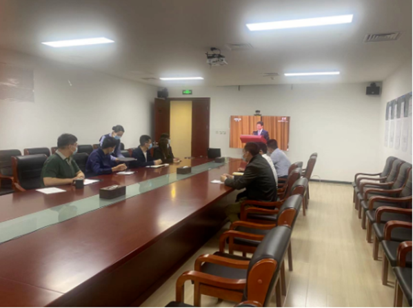 J9集团投资公司组织旁观庆祝中国共产主义青年团成立100周年大会