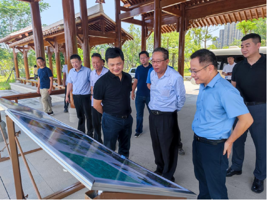 公司重要辅导率团赴木兰溪调查调研 公司重要辅导率团赴木兰溪调查调研