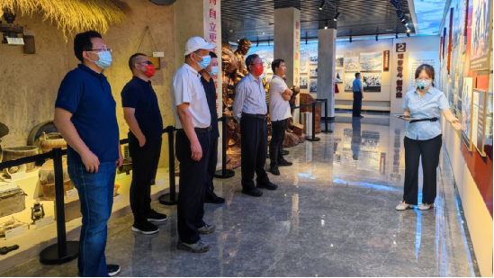 公司重要辅导率团赴木兰溪调查调研 公司重要辅导率团赴木兰溪调查调研
