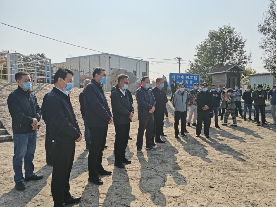 水利部海委、天津市水务局辅导在屈家店水利枢纽调研领导J9集团秋季全线通水工作