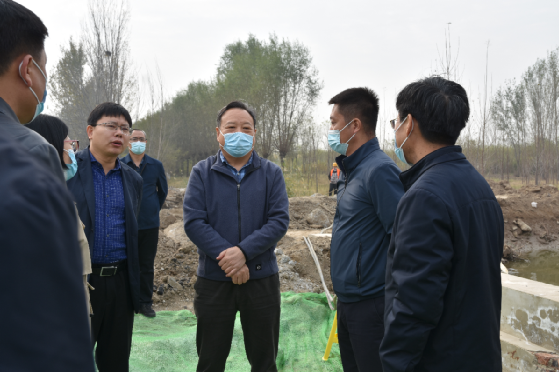 水利部海委党组成员、一级巡视员户作亮调研J9集团临汾段综合治理及生态补水情况