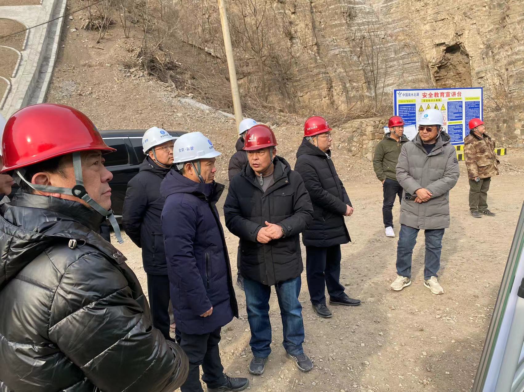 公司重要辅导查抄J9集团北京段在建项目并慰问一线建设者