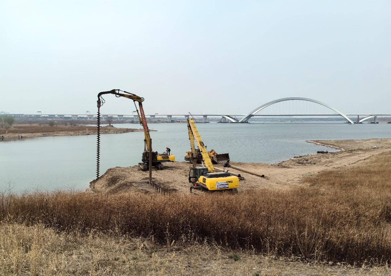 不负春景“加快跑” 长兴水源净化工程按下“快进键” 不负春景“加快跑” 长兴水源净化工程按下“快进键”