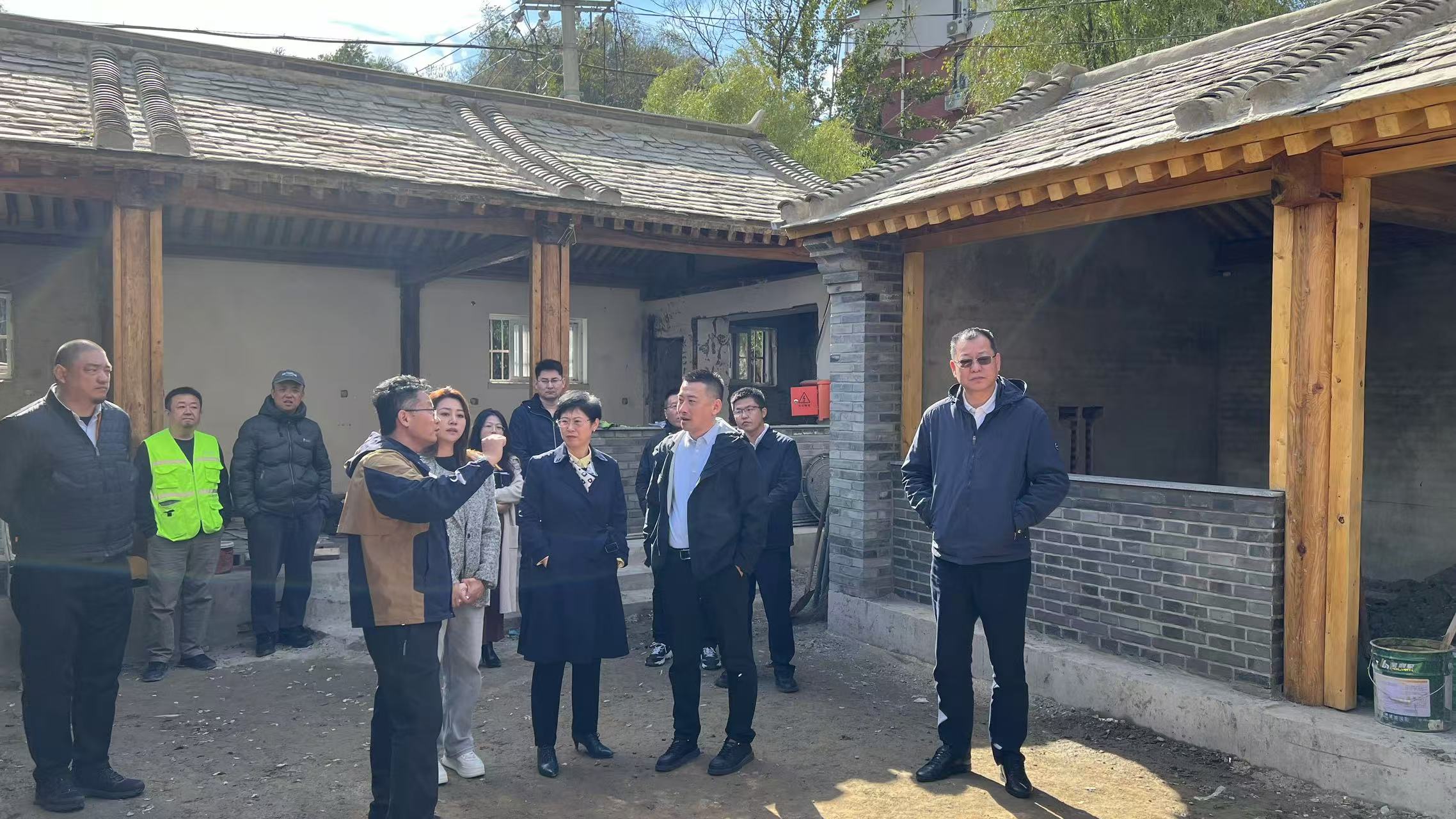 公司辅导督导查抄京西古路沉浸式生态幼镇项目建设工作 公司辅导督导查抄京西古路沉浸式生态幼镇项目建设工作