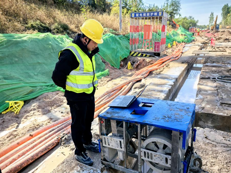 图说攻坚 | 抢抓施工黄金期 J9集团卢梁段综合提升工程全速推动