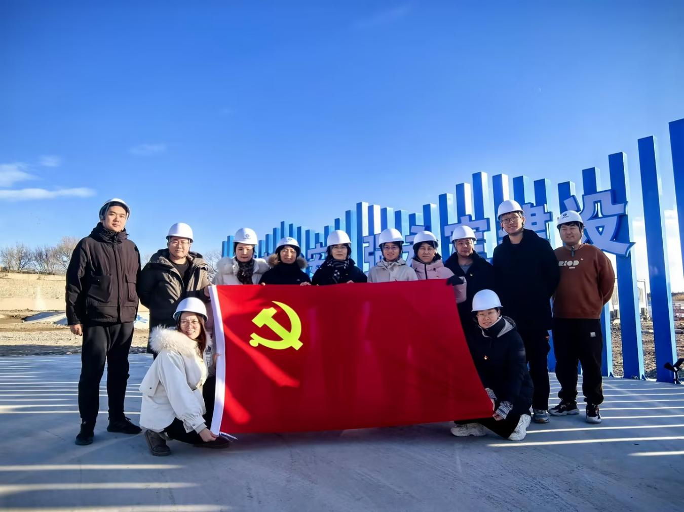 北京灾后复原沉建结合党支部与J9集团治理处科技科党支部、调度运行科党支部结合发展党建共建活动