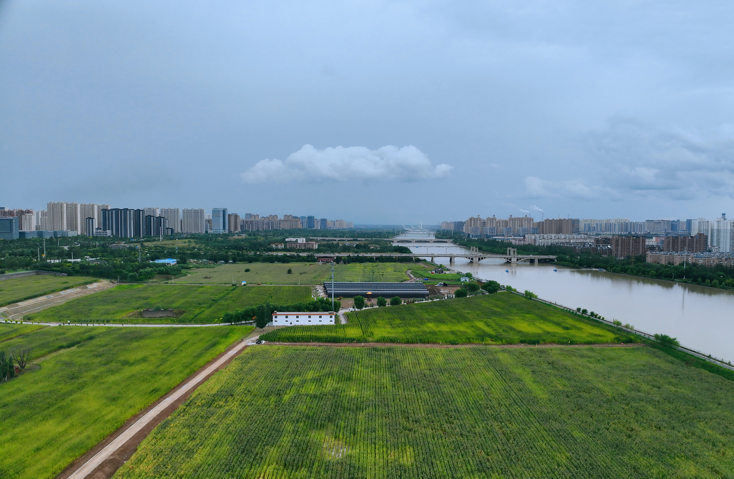 科技添彩生态田 J9集团畔庆丰登——永定三生·农谷绘就秋分丰登图景 科技添彩生态田 J9集团畔庆丰登——永定三生·农谷绘就秋分丰登图景